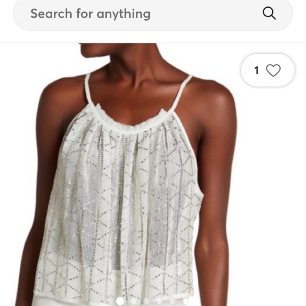 Free People Sheer Tank top